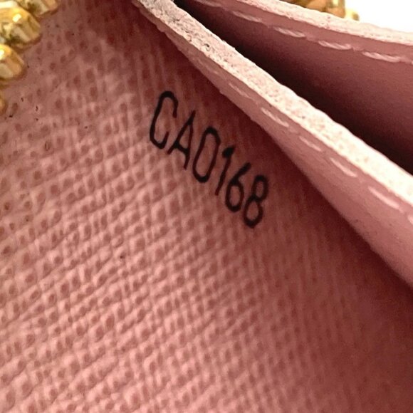 LOUIS VUITTON N60109 Damier Azul Summer Trunk Portefeuille Clemence Wallet - Picture 15 of 15